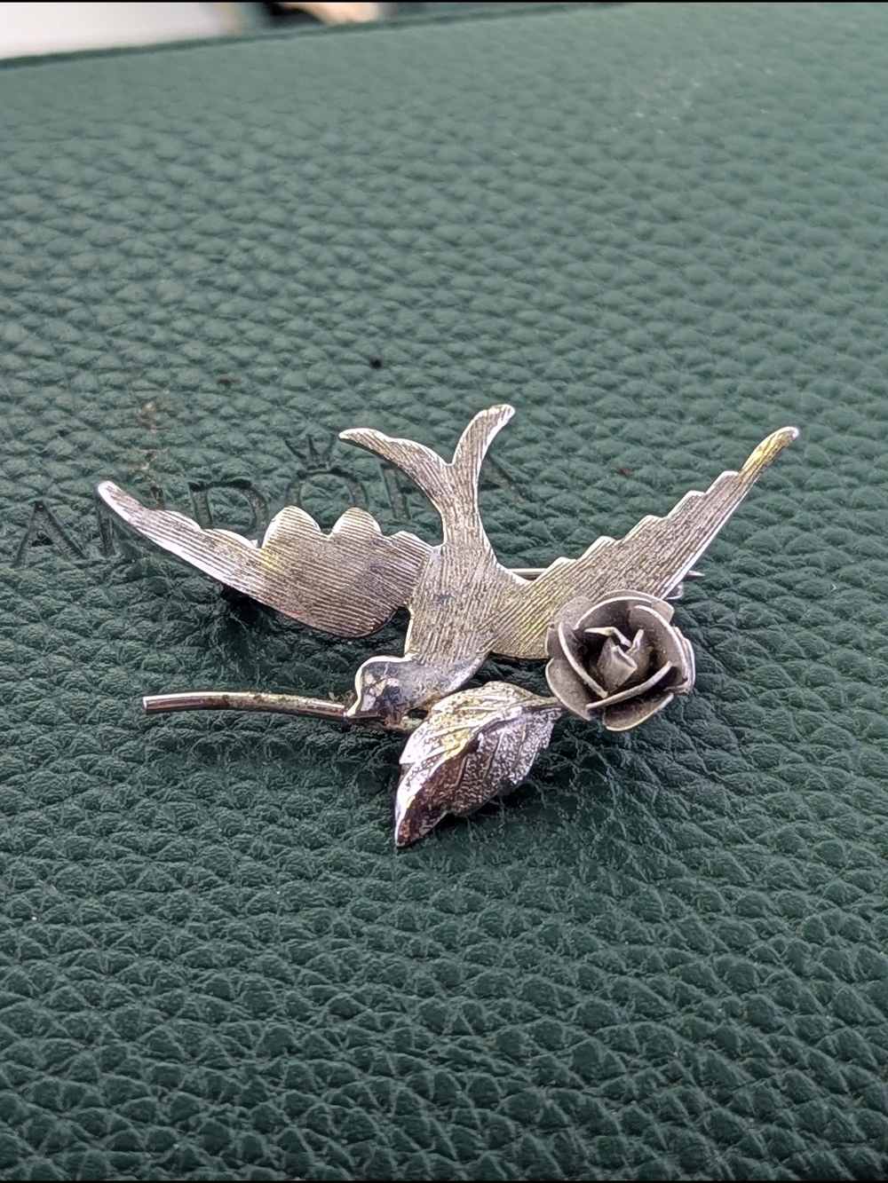 ✨ Vintage Sterling Silver Swallow Bird Brooch Pin | Rose & Branch - Bond Boyd ✨